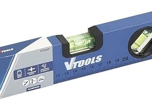 تراز آلومینیومی ضد شوک VTOOLS مدل VT2122 – طول 300 میلی‌متر