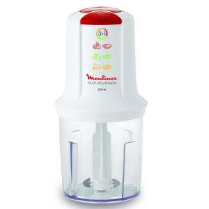 خردکن مولینکس مدل Multi Moulinette AT711 ساخت فرانسه، توان 400 وات، ظرفیت 500 میلی‌لیتر – سفید