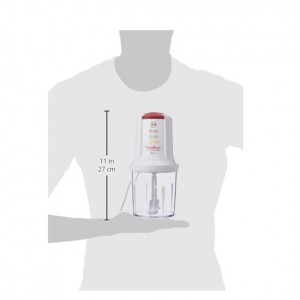 خردکن مولینکس مدل Multi Moulinette AT711 ساخت فرانسه، توان 400 وات، ظرفیت 500 میلی‌لیتر – سفید