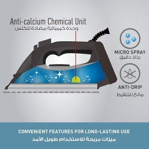 اتو بخار 2600 وات پاناسونیک مدل Panasonic Ni-U750