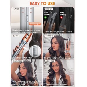 فر کننده مو شیگلم SHEGLAM سایز 25