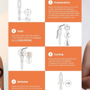 فر کننده مو شیگلم SHEGLAM سایز 25