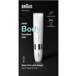 تریمر اصلاح‌ موی بدن و صورت بانوان براون مدل BS1000