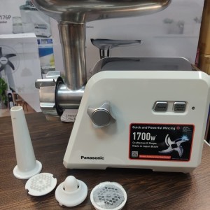 چرخ‌گوشت قدرتمند ۱۷۰۰ وات پاناسونیک مدل MK-GX1711 با تیغه ساخت ژاپن