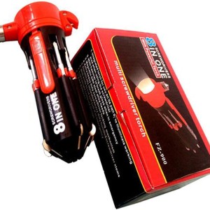 چکش اضطراری خودرو چندکاره Ebow – چکش شکستن شیشه و برش کمربند ایمنی (Car Safety Hammer)