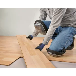 زانوبند ژلی بزرگ PARKSIDE – محافظ زانو با ژل یکپارچه و بند چسبی، مناسب کار روی سطوح سخت