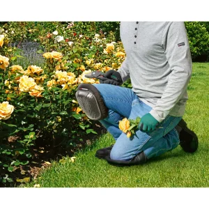 زانوبند ژلی بزرگ PARKSIDE – محافظ زانو با ژل یکپارچه و بند چسبی، مناسب کار روی سطوح سخت