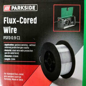 سیم جوش فیلر بدون گاز پارکساید Parkside PSFD 0.6 B1 – سیم توپودری 0.6 میلی‌متر