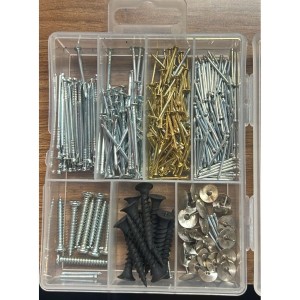 کیت میخ، پونز و پیچ پارکساید Parkside Germany – ست کامل اتصالات فلزی خانگی