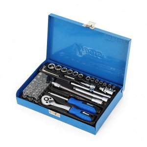 جعبه بکس 46 تیکه وی تولز مدل VT2108-M