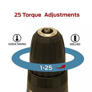 دریل پیچ گوشتی شارژی ۱۲ ولتی وی تولز مدل VT1227