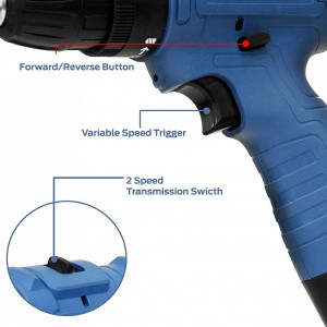 دریل پیچ گوشتی شارژی ۱۲ ولتی وی تولز مدل VT1227