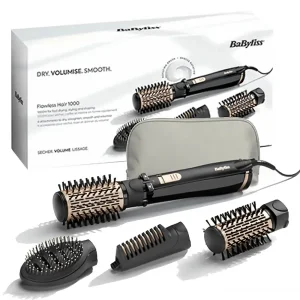 سشوار برس‌دار چرخشی 1000 وات بابیلیس مدل AS964ROE