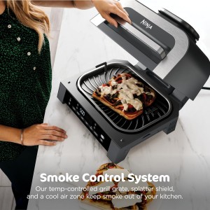 گریل و سرخ‌کن بدون روغن نینجا Foodi Smart XL مدل DG551ME (۶ کاره، نسل دوم)