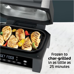 گریل و سرخ‌کن بدون روغن نینجا Foodi Smart XL مدل DG551ME (۶ کاره، نسل دوم)
