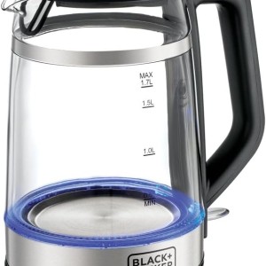 کتری برقی دیجیتال لمسی بلک اند دکر 2200 وات مدل GK220-B5 با 6 دمای پیش‌فرض