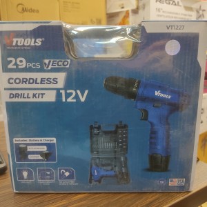 دریل پیچ گوشتی شارژی ۱۲ ولتی وی تولز مدل VT1227