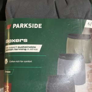 شورت مردانه پارکساید (Boxers) پک ۳ عددی