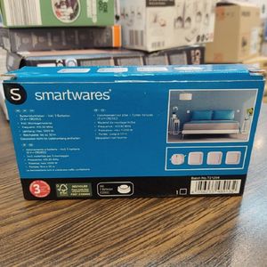 ست پریز بی‌سیم Plug & Connect برای اتاق خواب، ۳ کلید تکی و ۱ ماژول توکار برند Smartwares