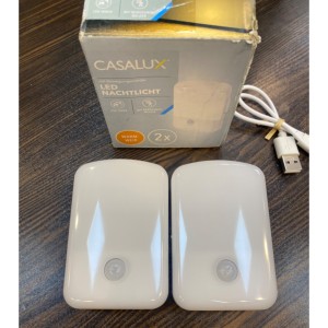 پک دو عددی چراغ خواب سنسور دار برند CASALUX