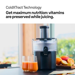 آبمیوه‌گیری براون مدل SJ5000 ظرفیت ۸۰۰ وات