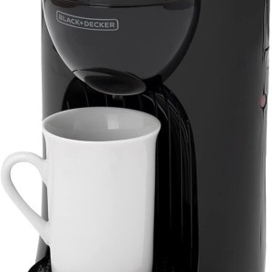 قهوه‌ساز تک فنجان بلک اند دکر 330 وات مدل DCM25-B5 (Black+Decker One Cup Coffee Maker DCM25-B5)