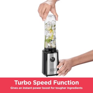 مخلوط‌کن ورزشی و اسموتی‌ساز بلک اند دکر 300 وات مدل SBX300-B5 (Black+Decker Sports Blender SBX300-B5)