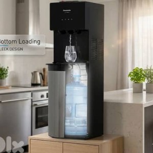 آبسردکن پاناسونیک مخزن از پایین مدل SDMWD3438BG (Panasonic Bottom Loading Water Dispenser SDMWD3438BG)