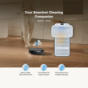 جارو رباتیک و تی‌کش هوشمند ECOVACS DEEBOT T90 PRO OMNI