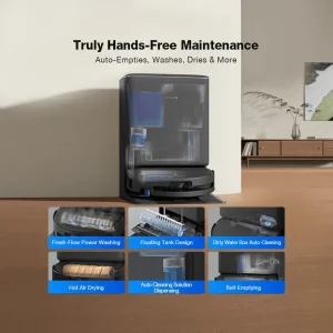 جارو رباتیک و تی‌کش هوشمند ECOVACS DEEBOT T90 PRO OMNI