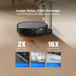 جارو رباتیک و تی‌کش هوشمند ECOVACS DEEBOT T90 PRO OMNI