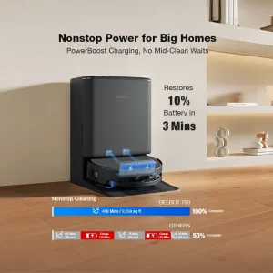جارو رباتیک و تی‌کش هوشمند ECOVACS DEEBOT T90 PRO OMNI