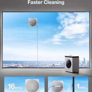 ربات شیشه‌شوی هوشمند ECOVACS WINBOT W3 OMNI با ایستگاه شستشوی خودکار