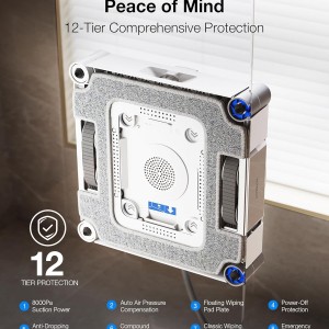 ربات شیشه‌شوی هوشمند ECOVACS WINBOT W3 OMNI با ایستگاه شستشوی خودکار