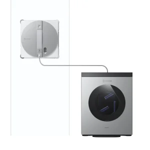 ربات شیشه‌شوی هوشمند ECOVACS WINBOT W3 OMNI با ایستگاه شستشوی خودکار