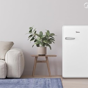 یخچال تک‌درب رترو مایدیا 142 لیتری مدل Midea MDRD142SLE01