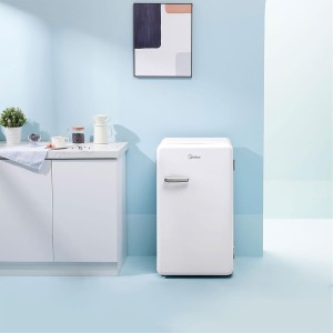 یخچال تک‌درب رترو مایدیا 142 لیتری مدل Midea MDRD142SLE01