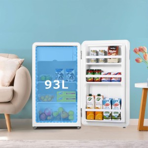 یخچال تک‌درب رترو مایدیا 142 لیتری مدل Midea MDRD142SLE01