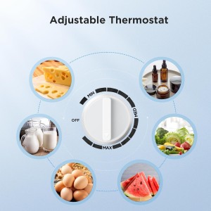 یخچال فریزر دو درب مایدیا 134 لیتری مدل Midea MDRT134FGE01AE
