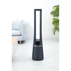 تصفیه‌کننده هوا و پنکه بدون پره ۲ در ۱ مایدیا مدل Midea Bladeless Air Purifier Fan  AMS150-PB
