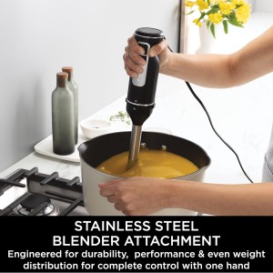 گوشت‌کوب برقی سه‌کاره نینجا مدل Ninja Foodi 3-in-1 Hand Blender, Mixer &amp; Chopper (CI100 Series)