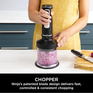 گوشت‌کوب برقی سه‌کاره نینجا مدل Ninja Foodi 3-in-1 Hand Blender, Mixer &amp; Chopper (CI100 Series)