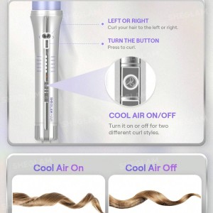 کرلی شیگلم بنفش سایز 25 Sheglam One Touch Airflow Styler