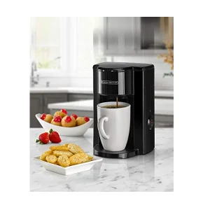 قهوه‌ساز تک فنجان بلک اند دکر 330 وات مدل DCM25-B5 (Black+Decker One Cup Coffee Maker DCM25-B5)
