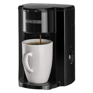 قهوه‌ساز تک فنجان بلک اند دکر 330 وات مدل DCM25-B5 (Black+Decker One Cup Coffee Maker DCM25-B5)