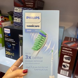 مسواک برقی سری 2100 مدل HX3651/12 برند philips sonicare