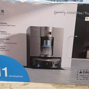 جارو رباتیک و تی‌کش هوشمند ECOVACS X11 OMNICYCLONE با ایستگاه تخلیه خودکار بدون کیسه