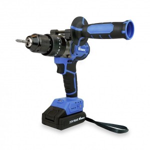 دریل ضربه ای 20 ولتی براشلس شارژی وی تولز با 2 باتری و شارژر VT1203