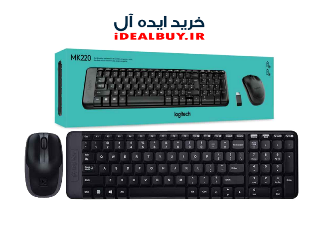 کیبورد و ماوس Logitech MK220