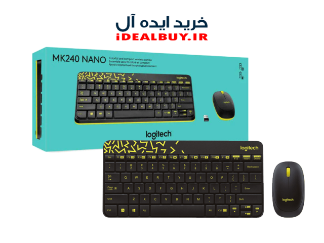 کیبورد و ماوس Logitech MK240